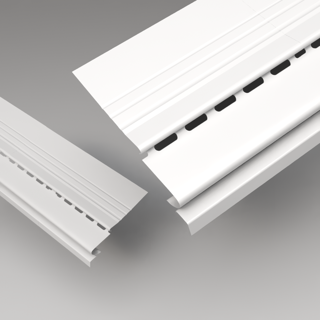 White Aluminum Gutter Guards
